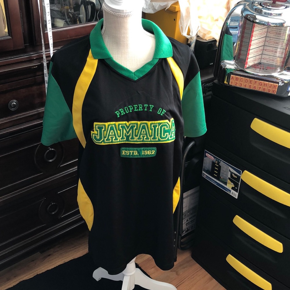 Ladies Jamaica Logo Collar Shirt
